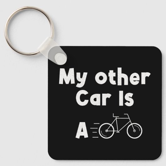 My Other Car is a Bike キーホルダー (正面)