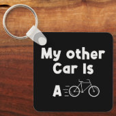 My Other Car is a Bike キーホルダー (正面)