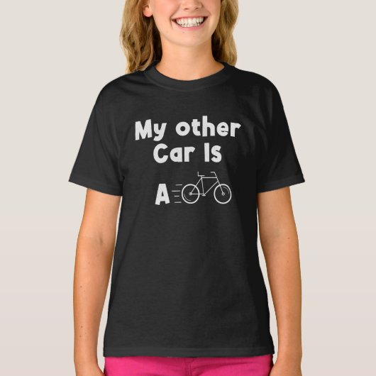 My Other Car is a Bike Tシャツ (正面)