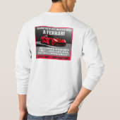 My Other Car Slot Journal Tee Long Sleeve Tシャツ (裏面)