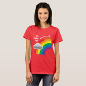 MY OTHER HALF LEFT - white.png Tシャツ (正面フル)