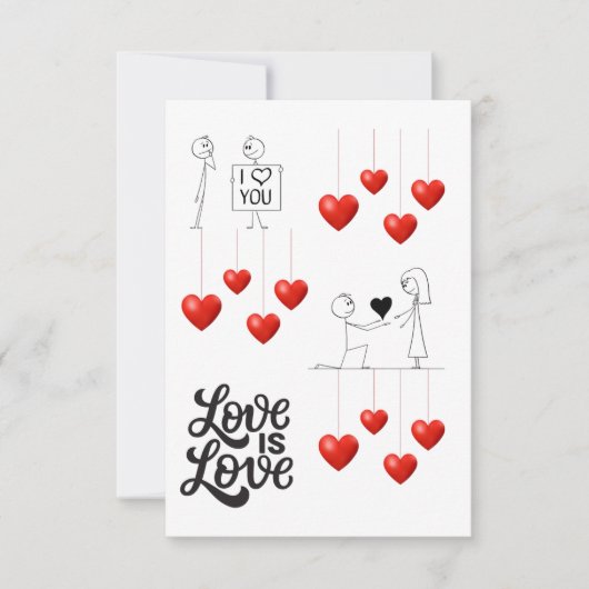 my other half love card サンキューカード (正面)