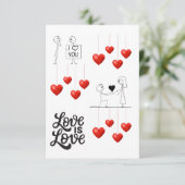 my other half love card サンキューカード (スタンド正面)