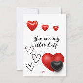 my other half love card サンキューカード (裏面)