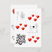 my other half love card サンキューカード (正面/裏面)