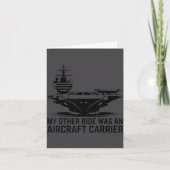 My Other Ride Was An Aircraft Carrier  カード (正面)