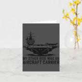 My Other Ride Was An Aircraft Carrier カード (黄色い花)