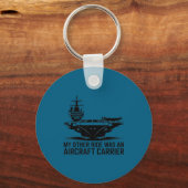 My Other Ride Was An Aircraft Carrier  キーホルダー (正面)