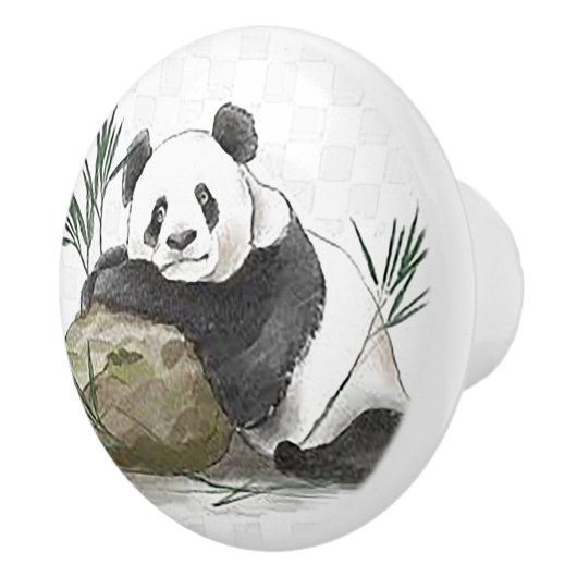 My Panda Ceramic Knob Door Pull セラミックノブ (右)