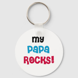 My Papa Rocks Tシャツ&ギフト キーホルダー
