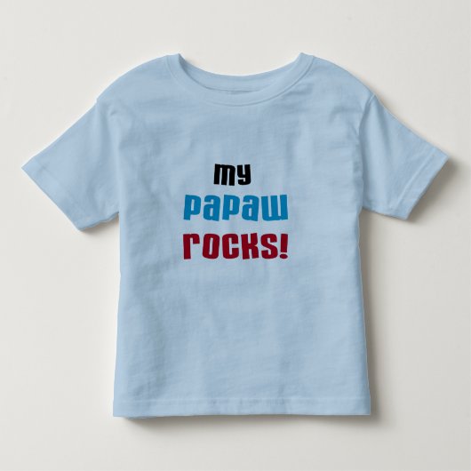 My Papaw Rocks Tシャツ&ギフト トドラーTシャツ (正面)