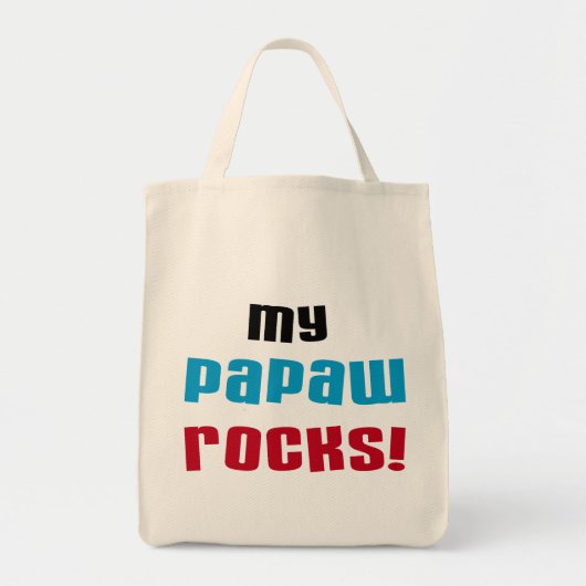 My Papaw Rocks Tシャツ&ギフト トートバッグ (正面)
