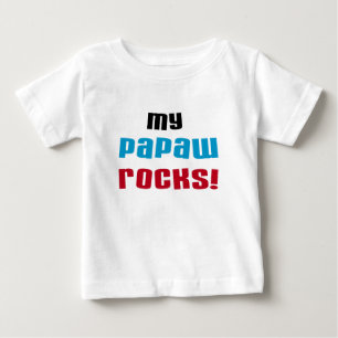 My Papaw Rocks Tシャツ&ギフト ベビーTシャツ