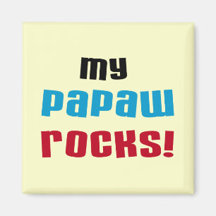 My Papaw Rocks Tシャツ&ギフト マグネット