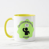 My Passwords Are Protected by Amnesia – Funny Tech マグカップ (左)