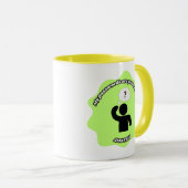 My Passwords Are Protected by Amnesia – Funny Tech マグカップ (正面右)