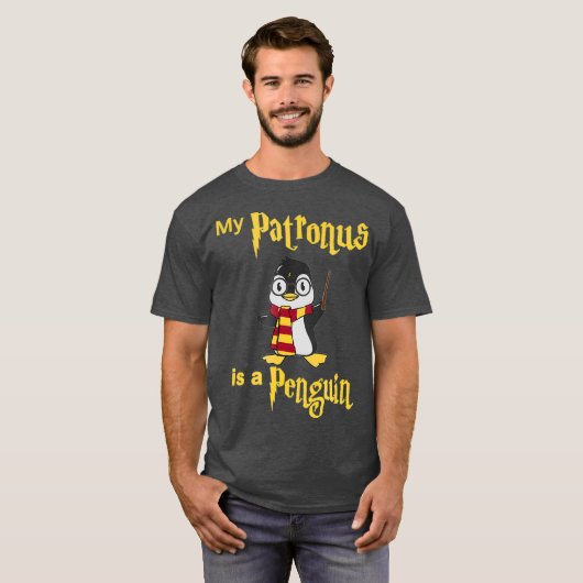 My Patronus is a Penguin For Wizarding Fans Tシャツ (正面フル)