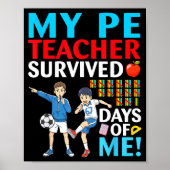 My Pe Teacher Survived 67 Days Of Me Student Back  ポスター (正面)