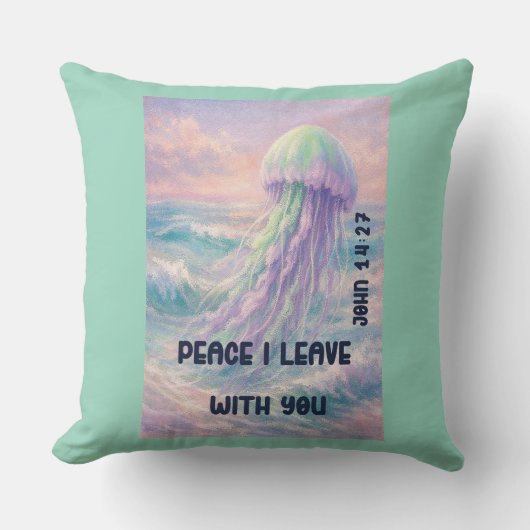 My Peace I Give You クッション (正面)