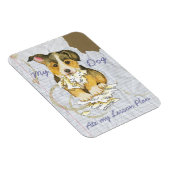 My Pembroke Welsh Corgi Ate my Lesson Plan マグネット (右側)
