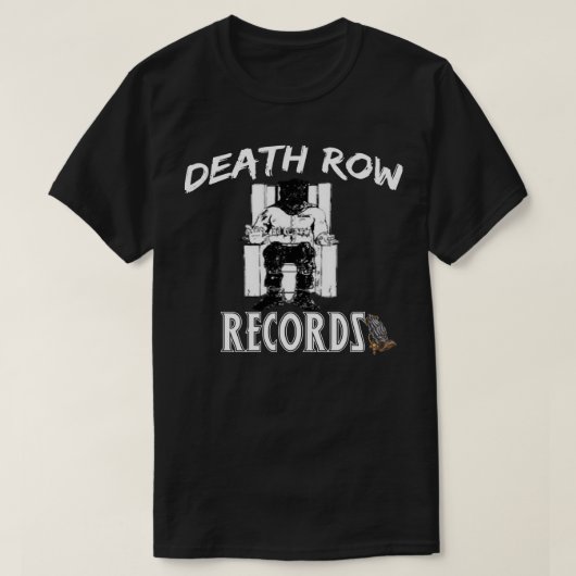 My People お気に入りの Death Row Records Lucky Gift Tシャツ (デザイン正面)