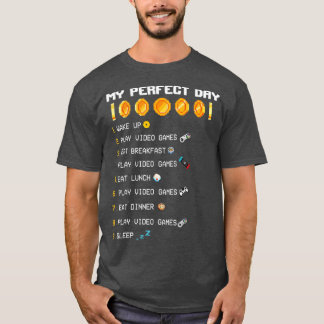 My Perfect DayビデオゲームGaming Gift Boys ns Tシャツ