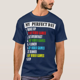 My Perfect DayビデオゲームTシャツ Tシャツ
