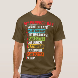 My Perfect Day 遊 Guitar Instrumentalist Music E Tシャツ