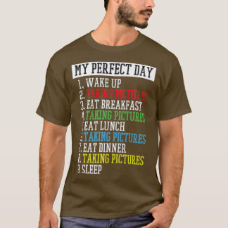My perfect day, Photographer Premium Tシャツ