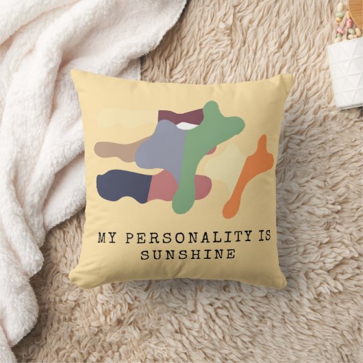 My Personality is Sunshine クッション (ブランケット)