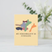 My Personality is Sunshine ポストカード (スタンド正面)