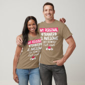 My Personalrainer is Awesome but Cant Count Funny Tシャツ (ユニセックス)