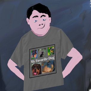 My Pet お気に入りの Create-Your-Own 5プレイスTシャツ Tシャツ