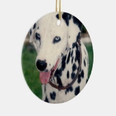 My Pet Friend自分の写真をアップロードカスタム セラミックオーナメント (右)