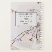 My Planner 2026 – Minimal Floral Daily Planner プランナー手帳 (裏面)