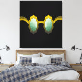 My Polarized Glasses are Ready キャンバスプリント (インサイチュ (寝室))