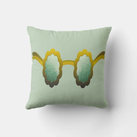 My Polarized Glasses are Ready クッション (裏面)