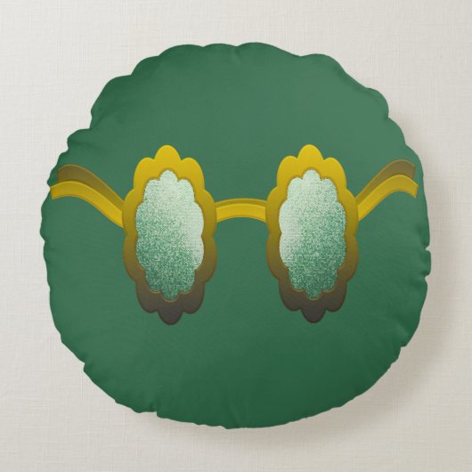 My Polarized Glasses are Ready ラウンドクッション (正面)