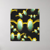 My Polarized Glasses are Ready Pattern キャンバスプリント (正面)