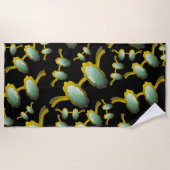 My Polarized Glasses are Ready Pattern ビーチタオル (正面)