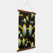 My Polarized Glasses are Ready Pattern 吊り下げ型タペストリー (傾斜あり)