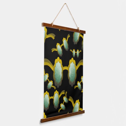 My Polarized Glasses are Ready Pattern 吊り下げ型タペストリー (傾斜あり)