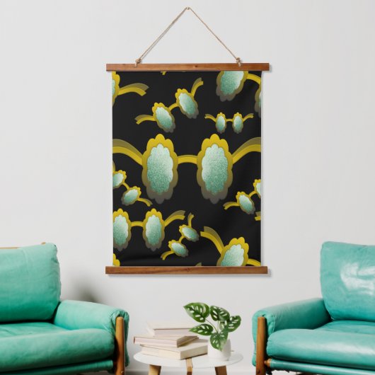 My Polarized Glasses are Ready Pattern 吊り下げ型タペストリー (リビング)