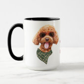 My Poodle Dogの作業懸命 マグカップ (左)