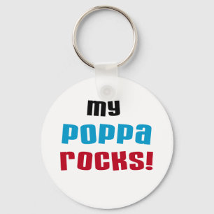 My Poppa Rocks Tシャツとギフト キーホルダー