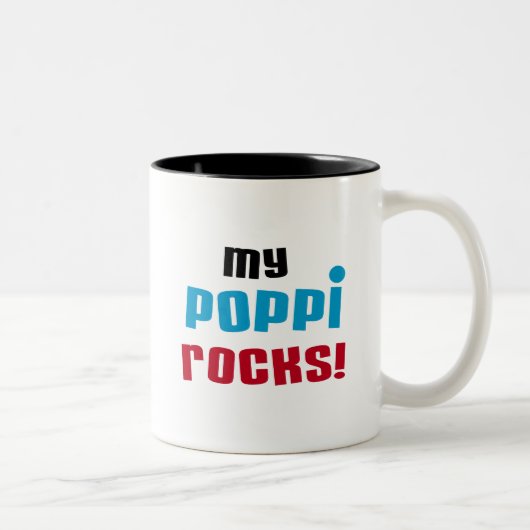 My Poppi Rocks Tシャツとギフト ツートーンマグカップ (右)