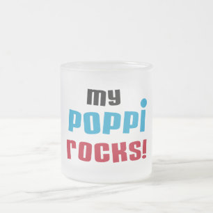 My Poppi Rocks Tシャツとギフト フロストグラスマグカップ