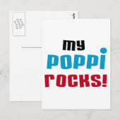 My Poppi Rocks Tシャツとギフト ポストカード (正面/裏面)