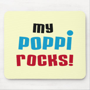 My Poppi Rocks Tシャツとギフト マウスパッド