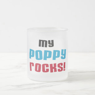 My Poppy Rocks Tシャツ&ギフト フロストグラスマグカップ
